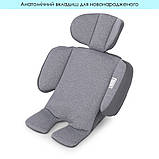 Автокрісло El Camino (0-36кг) ME 1081 I-TRUST 360 ISOFIX (light grey), фото 3