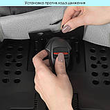 Автокрісло El Camino (0-36кг) ME 1081 I-TRUST 360 ISOFIX (light grey), фото 5