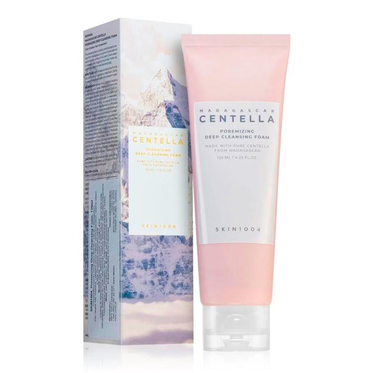 Глибокоочищувальна пінка для звуження пір Skin1004 Madagascar Centella Poremizing Deep Cleansing Foam 125 мл