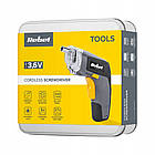 Акумуляторна викрутка набір Rebel RB-1001 з 27 насадками та магнітним тримачем, фото 9