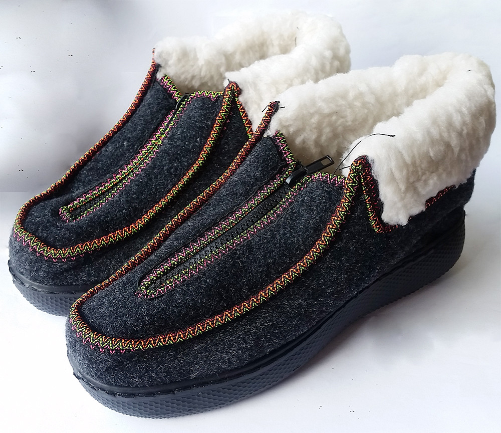 Жіночі бурки, крок бурок 4