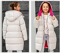 Зимова куртка, пуховик для дівчаток Мілінда тм NuiVery Розміри 122-134