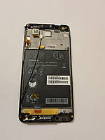 Дисплей із сенсором для lenovo s660 у рамці б.у. оригінал