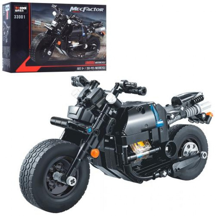 Конструктор Мотоцикл Decool 33001, 265 деталей