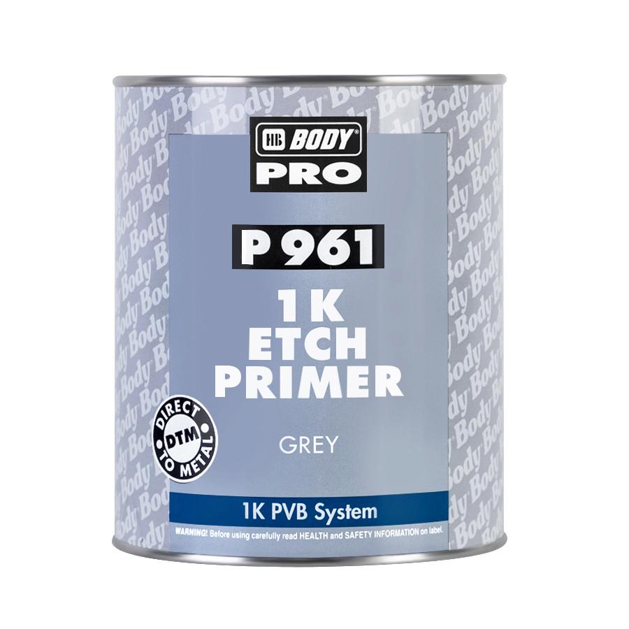 Грунт кислотний протравлюючий сірий 1К Body P961 1л