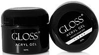 Акрил-гель для ногтей в баночке - Gloss Company Acryl Gel Clear (1104806)