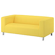 Чохол на 2-х місний диван IKEA KLIPPAN жовтий 803.549.74