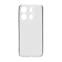 Силиконовый чехол для Tecno POP 7 (BF6) Camera cover Прозрачный