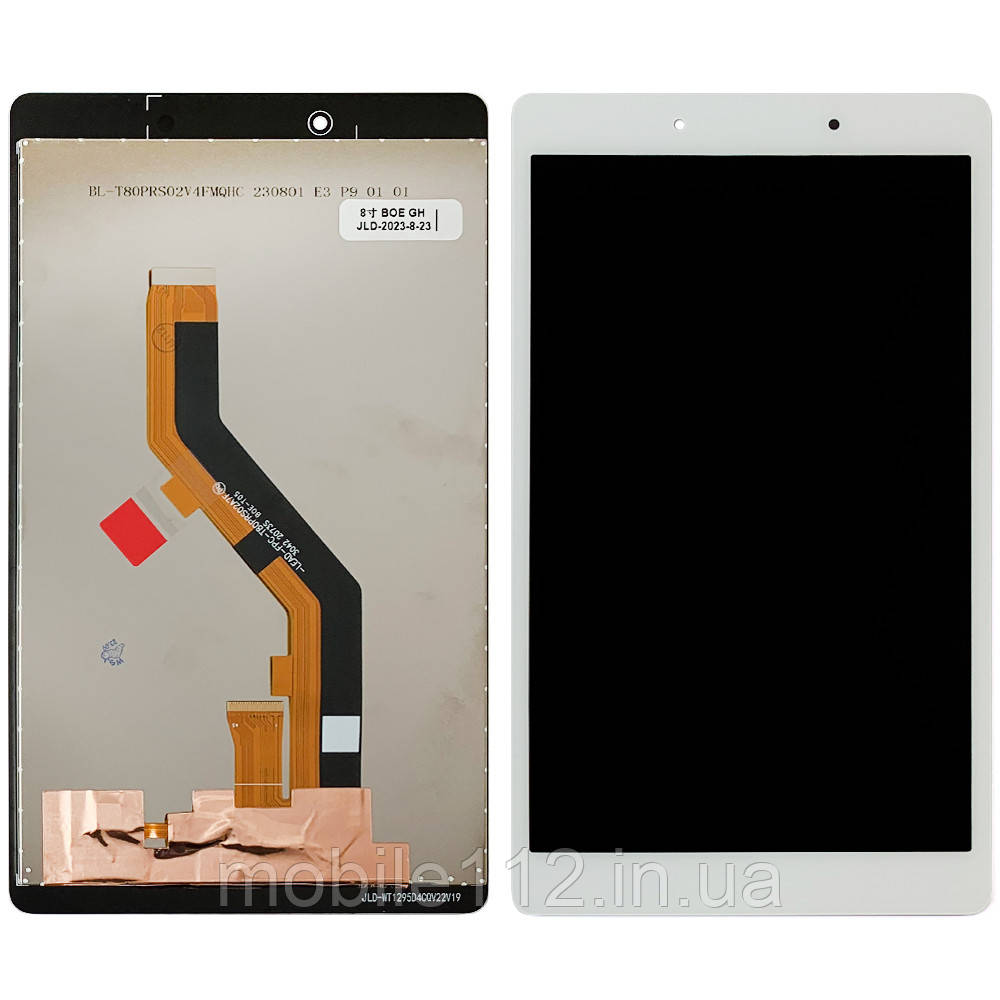 Екран (дисплей) Samsung Galaxy Tab A 8.0" 2019 T290 з тачскріном білий