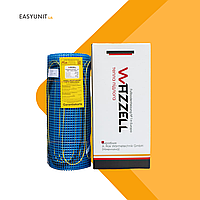Нагревательный мат Wazzell 1400Вт (7,0 м2), электрический теплый пол Wazzell под плитку