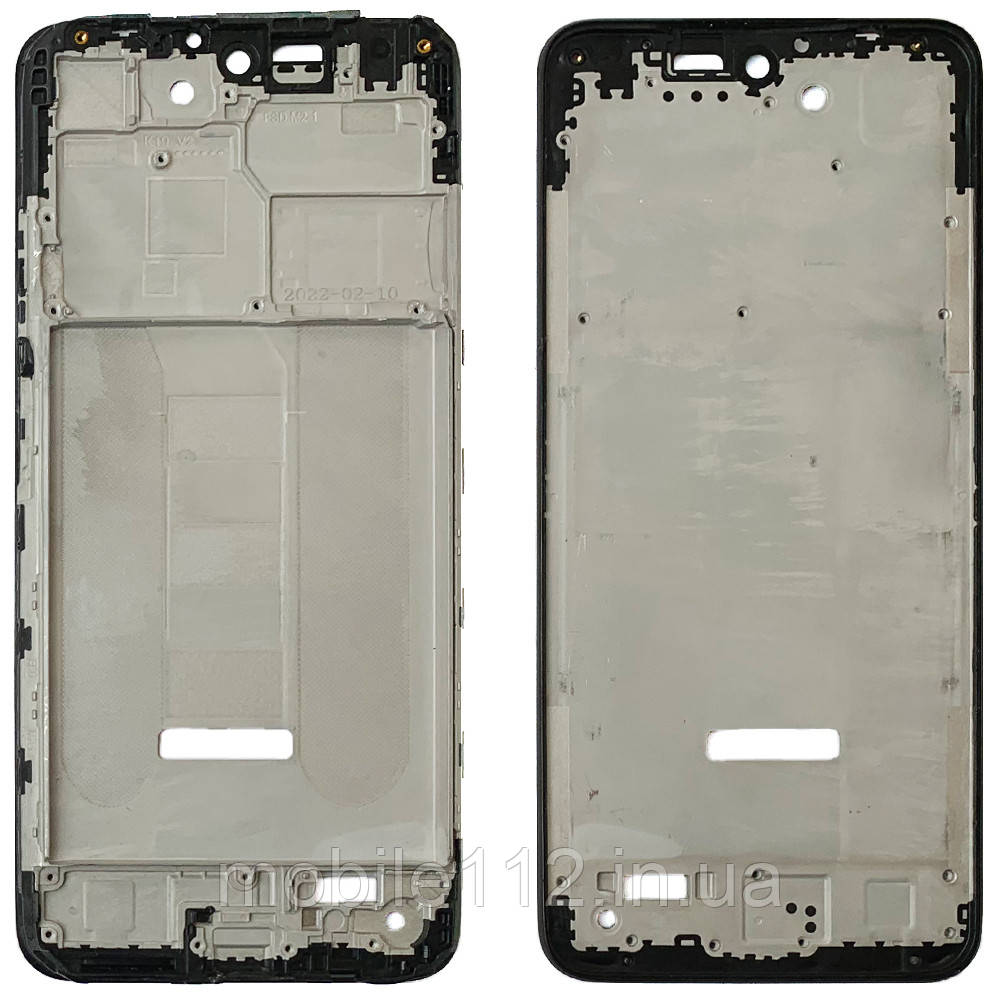 Рамка дисплея Xiaomi Redmi Note 10 5G, Poco M3 Pro 5G чорна