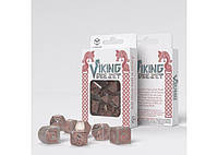 Настольная игра Q-Workshop Набор кубиков Viking Modern Dice Set: Niflheim (7 шт.) (RVIK05)