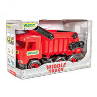 Самосвал "Middle truck" (красный) [tsi41417-TCI]