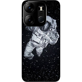 Чохол силіконовий Case для Tecno Spark Go 2023 BF7 з картинкою Космонавт