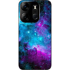 Чохол силіконовий Case для Tecno Spark Go 2023 BF7 з картинкою Космос