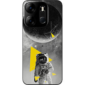 Чохол силіконовий Case для Tecno Spark Go 2023 BF7 з картинкою Астронавт