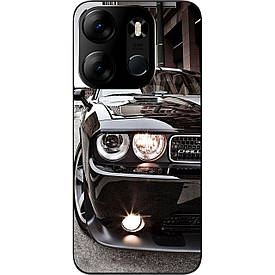 Бампер силіконовий Case для Tecno Spark Go 2023 BF7 з малюнком Авто