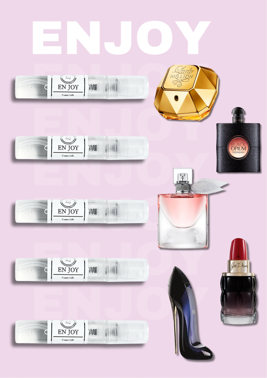 Набір пробників парфумів, свіжі квіткові аромати люксових парфумів, жіноча Елітна наливна парфумерія