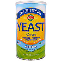 Дрожжи хлопьями Yeast Flakes KAL несладкие 340 г JM, код: 7586565