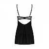 Пеньюар + трусики Obsessive Serena Love Chemise XS/S, фото 4