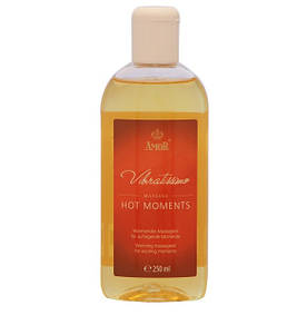 Масажна олія з розігрівальним ефектом — Vibratissimo Hot Moments, 250 мл