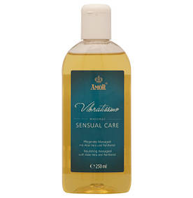 Масажна олія з алое Вера та пантенолом — Vibratissimo Sensual Care, 250 мл
