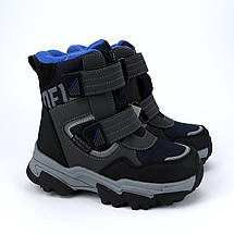 10722B Сині із сірим термоботинки для хлопчика тм Том.м, фото 2