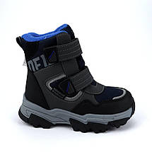 10722B Сині із сірим термоботинки для хлопчика тм Том.м, фото 5