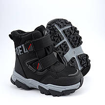 10722A Чорні мембранні термо черевики на хлопчика тм Том.м розмір 29 - устілка 18,8 см, фото 5