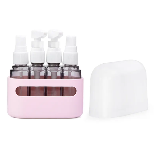 Дорожный набор емкостей для путешествий баночки для шампуня и геля с ...