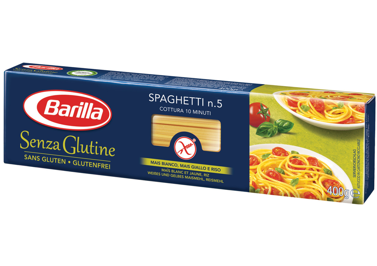 Безглютеновые макароны Barilla «Spaghetti» Senza Glutine (итальянские спагетти барилла) 400 г. - фото 2 - id-p350080769