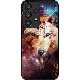 Чохол силіконовий Case для Samsung Galaxy A53 5G з картинкою Космічний вовк