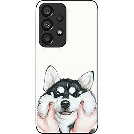Бампер силіконовий Case для Samsung Galaxy A53 5G з малюнком Хаскі