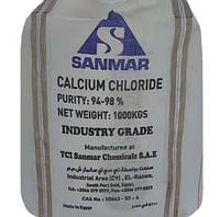 Кальций хлористый Хлорид кальция в мешках 25 кг