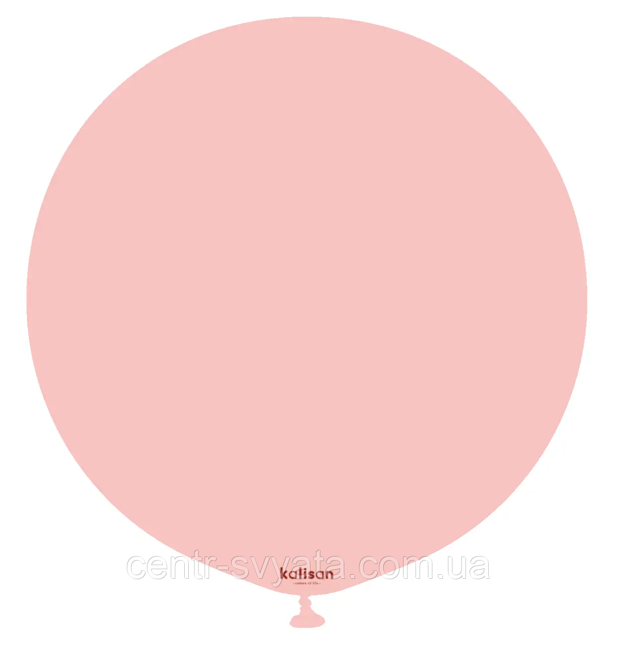 Латексна кулька Kalisan 18"(45 см) Standard Baby Pink | Пастель дитячий рожевий