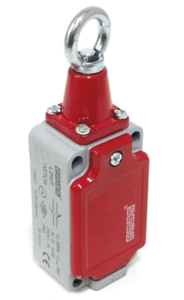 Вимикач кінцевий з металевої консолі і витяжним кільцем (уповільнене спрацьовування) (1НО+1НЗ), фото 1