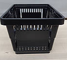 Кошик купівельний, на 20 літрів, чорний, новий, (Польща), фото 3