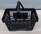 Кошик купівельний, на 20 літрів, чорний, новий, (Польща), фото 2