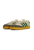 Кросівки Adidas Samba Ronnie Fieg Clarks White / Адидас Самба Ронни Фіег Кларкс Білі з Зеленим, фото 5