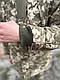 Бушлат зимовий піксель ріпстоп на флісі. Бушлат зимовий тактичний військовий камуфляж - фото 3 - id-p1987381130