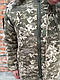 Бушлат зимовий піксель ріпстоп на флісі. Бушлат зимовий тактичний військовий камуфляж - фото 9 - id-p1987381130