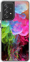 Чехол с принтом для Samsung Galaxy A52 / на самсунг галакси А52 с рисунком Яркие краски Бампер