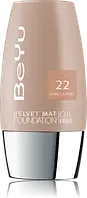 Тональный крем для лица BeYu Velvet Mat Foundation 22 - Soft silk (мягкий шелк)