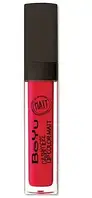 Блеск для губ BeYu Cashmere Lip Color Matt 56 - Red vibrations (красно-розовый)