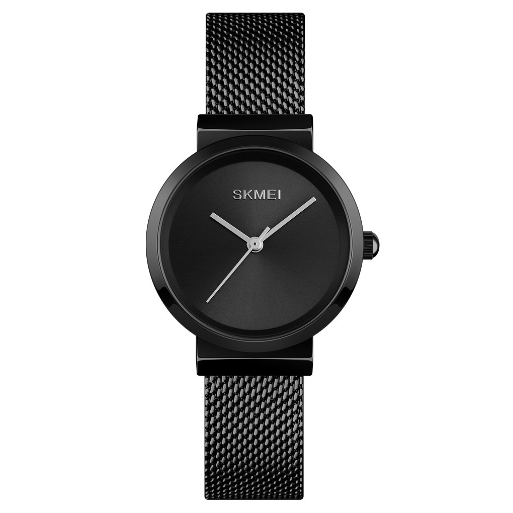 Черные классические женские часы Skmei 1595BK Black Toyvoo Чорний ...