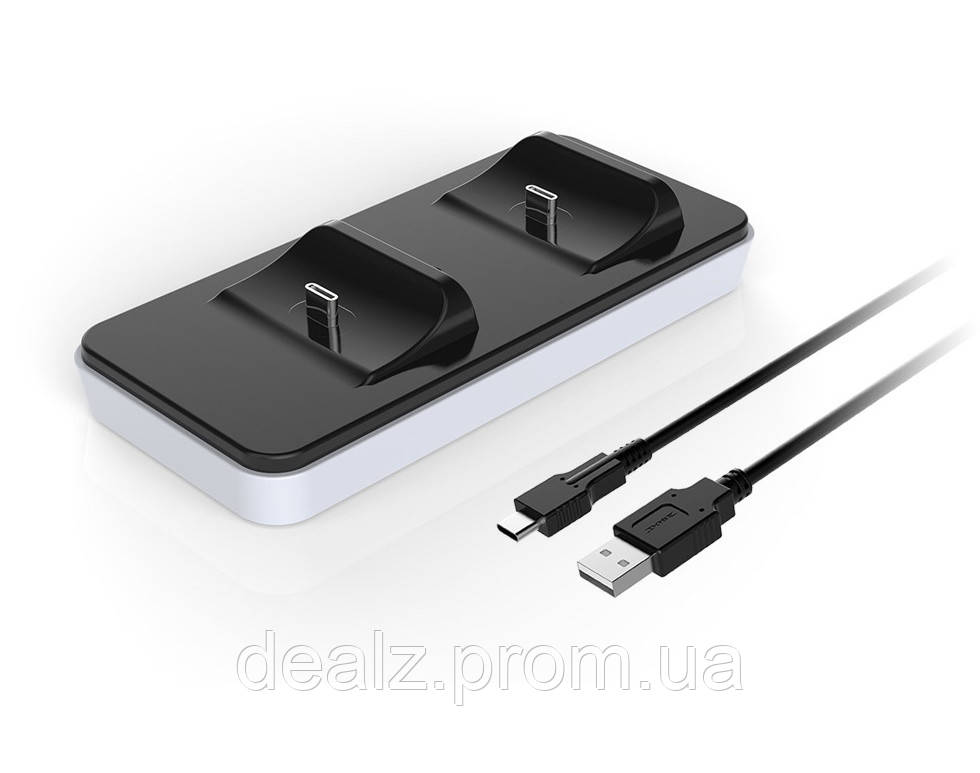 Двойная Зарядная Док-станция DOBE для PlayStation 5 PS5 DualSense TP5 ...