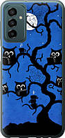 Чехол с принтом для Samsung Galaxy M23 / на самсунг галакси М23 с рисунком Совы на дереве