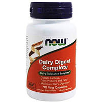 Лактаза NOW Foods Dairy Digest 90 Veg Caps DM, код: 7705663