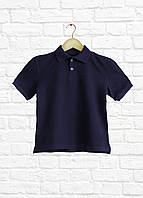 Поло дитяче Мальта ДМ471/1-43 128 см. Синій темний