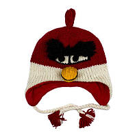 Шапка с ушками детская Kathmandu Animals Angry bird Оne size Красный (22913) OP, код: 1483107